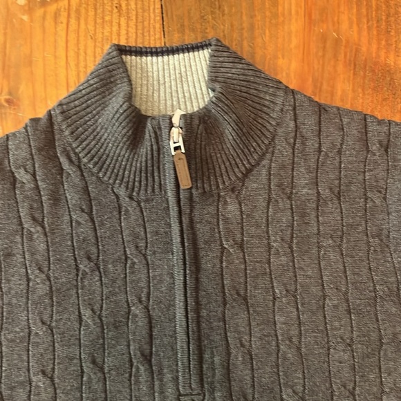 NWT Two Clubs Room Men's 1/4 Zip Sweater - Picture 8 of 8